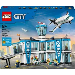 Constr lego airport with airplane 60502