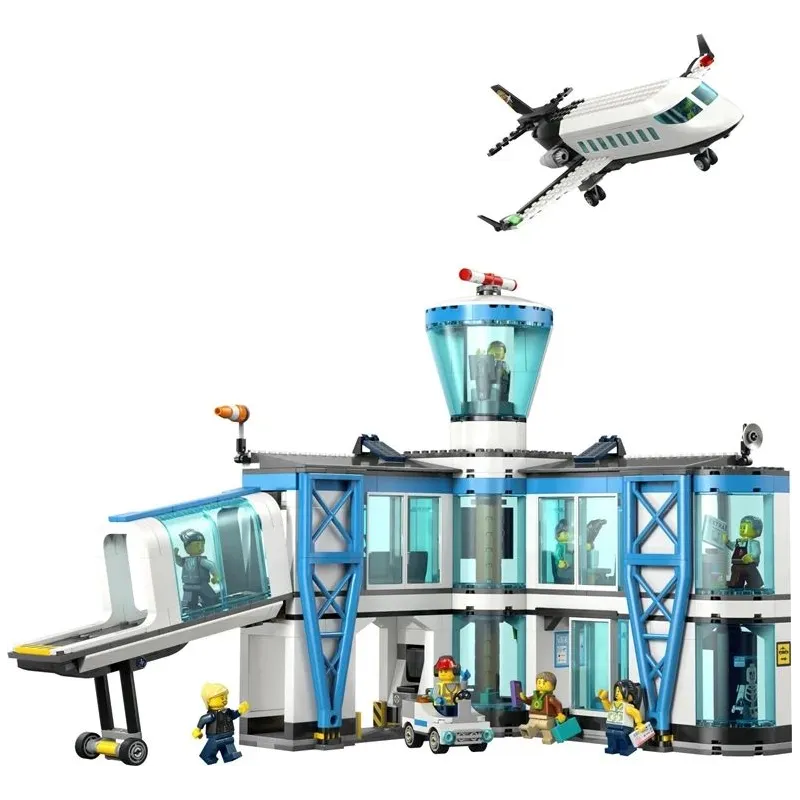 LEGO City Lidosta ar lidmašīnu konstruktors 60502. 887 gab.