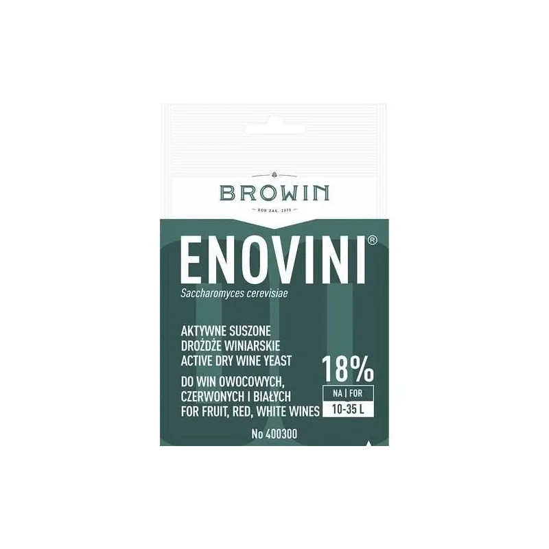 Yeast enovini dry wine 7g