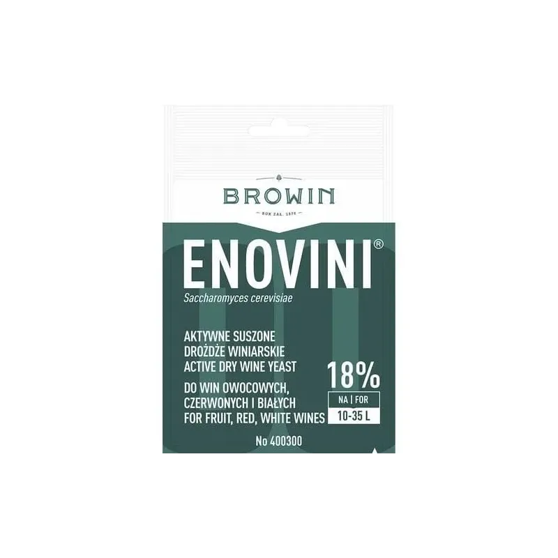 Yeast enovini dry wine 7g