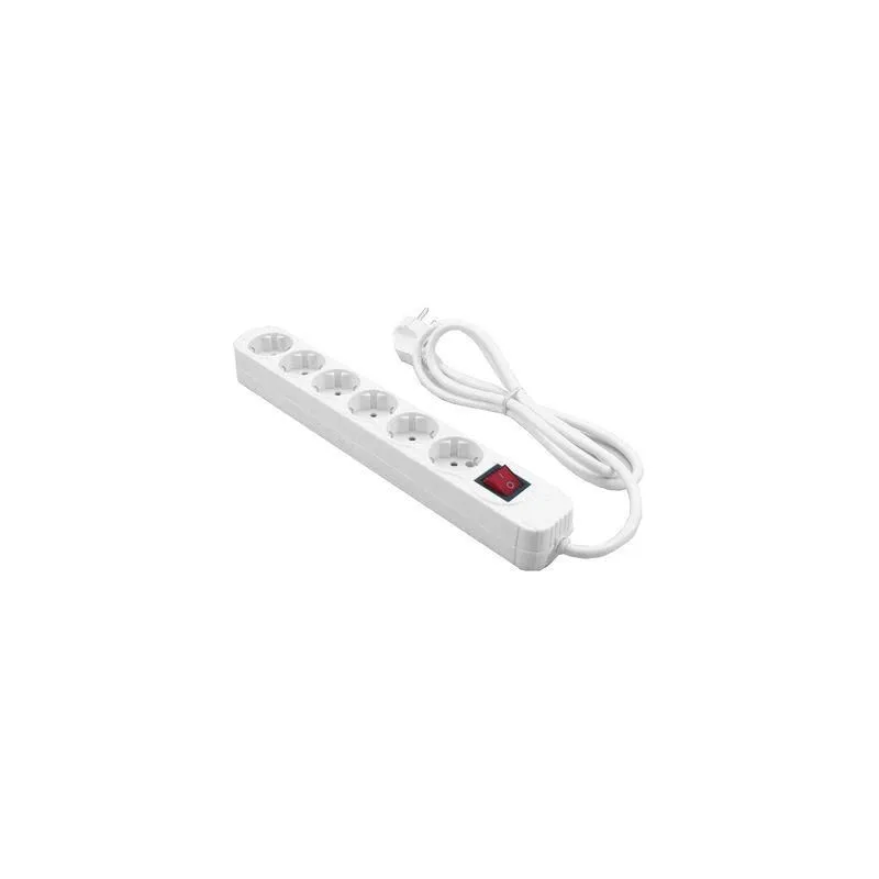 Cable power extension 1.4m-6outl. mrcs206 mediarange