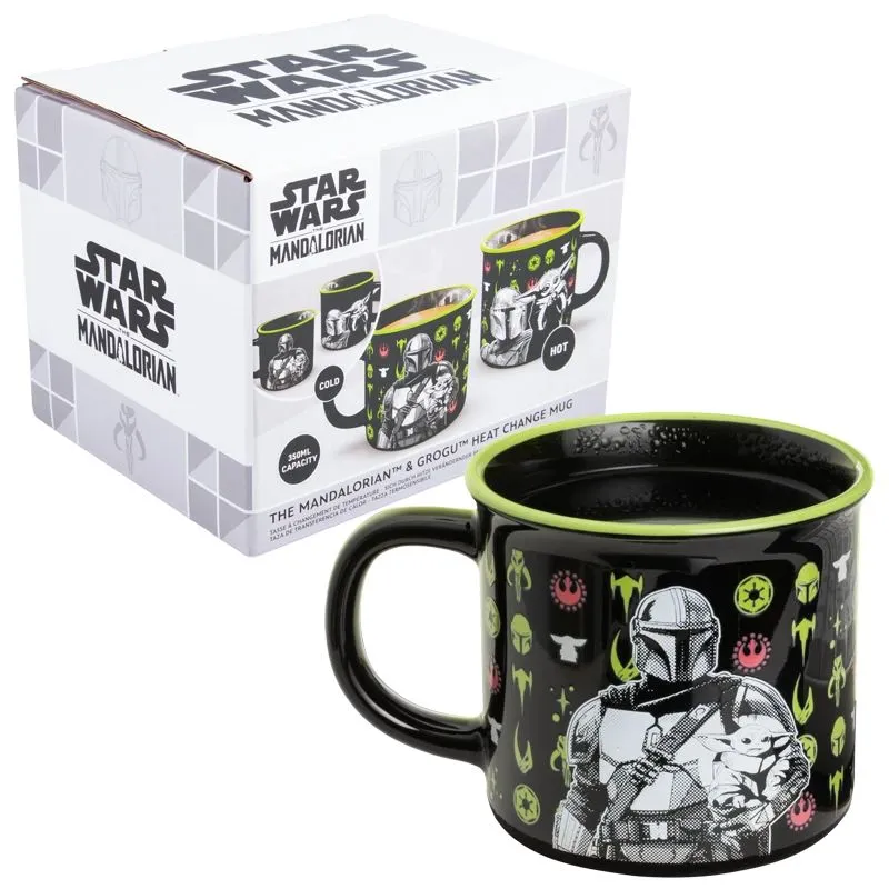 Paladone Mandalorian and Grogu Heat Change Mug