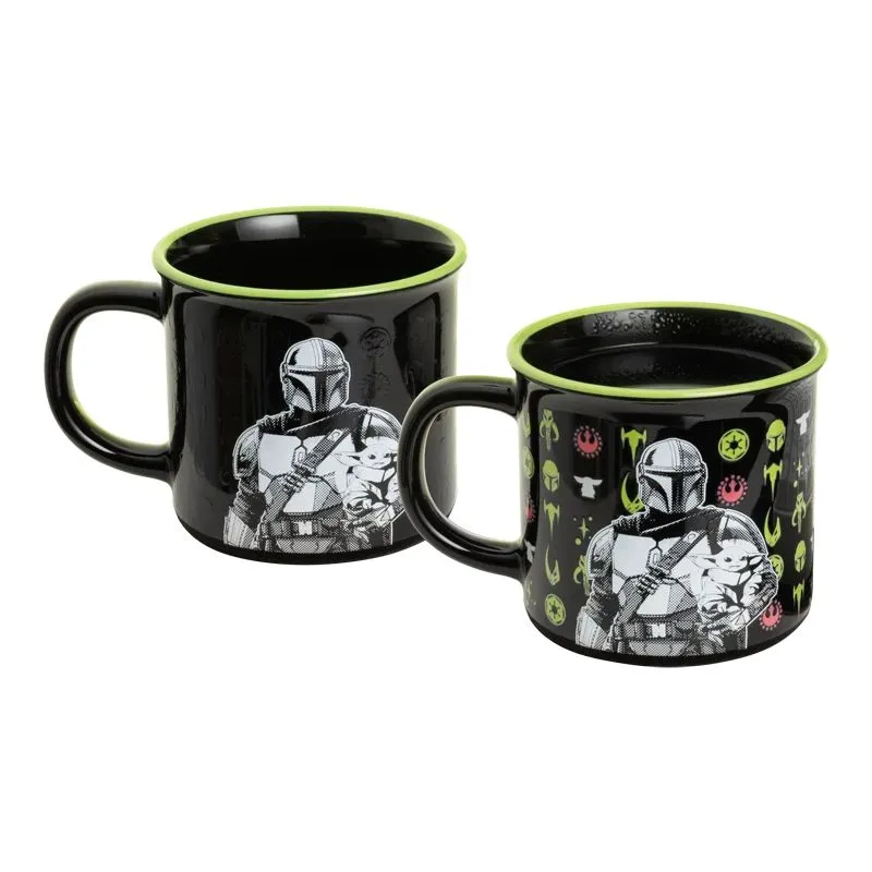 Paladone Mandalorian and Grogu Heat Change Mug