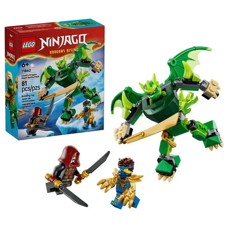 Konstr dragon mech battle pack 71862