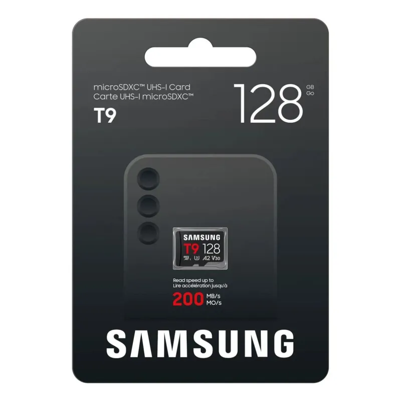 Memory micro sdxc t9 128gb-v30 mb-mh128t-ww samsung