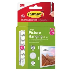 COMMAND attēlu pakarināšanas sloksnes T17206C. 4 pāri