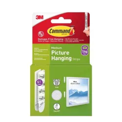 COMMAND T17201C attēlu piekāršanas sloksnes. 4 pāri