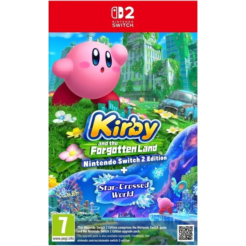 Nintendo Switch 2 spēle Kirby and the forgotten land