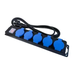 Pagarinātājs āra 5-vietīgs IP44 a-z, 3m 3Gx1,5mm