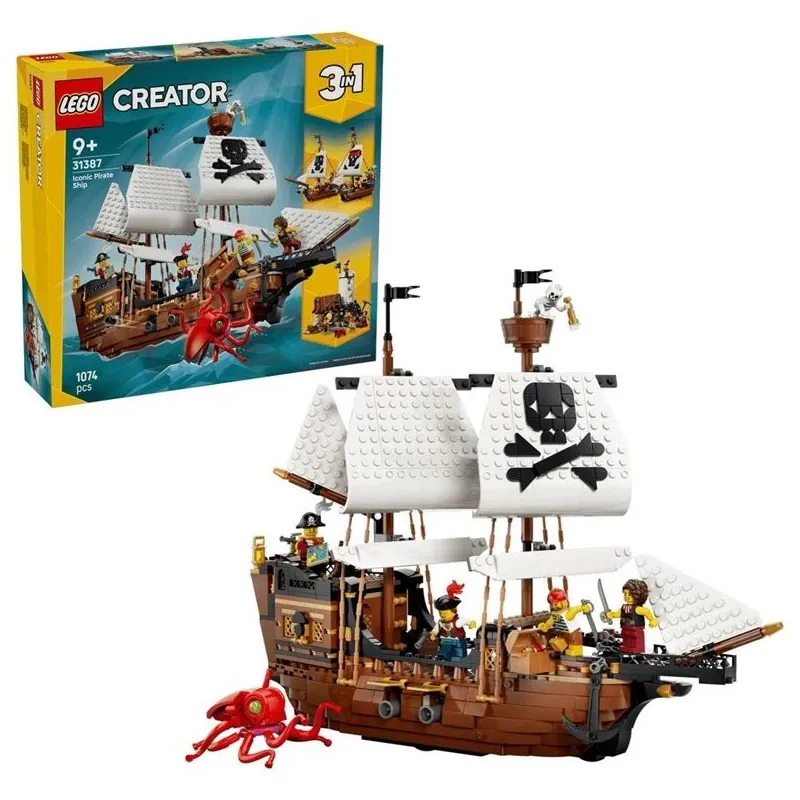 Konstr piratų laivas 31387