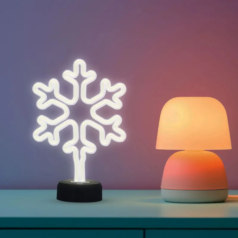Manta SNL84WH lamp Light decoration Snowflake
