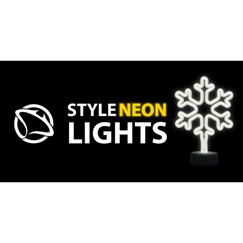 Manta SNL84WH lamp Light decoration Snowflake