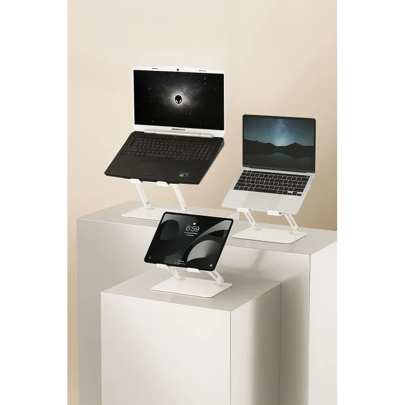 Media-Tech MT2661W Laptop Stand for 10-17 inch White