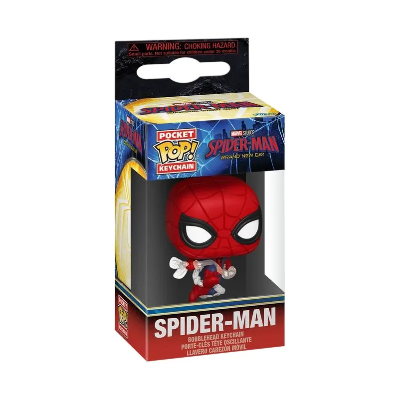 FUNKO POP! atslēgu piekariņš: Spider-Man ,Brand New Day,