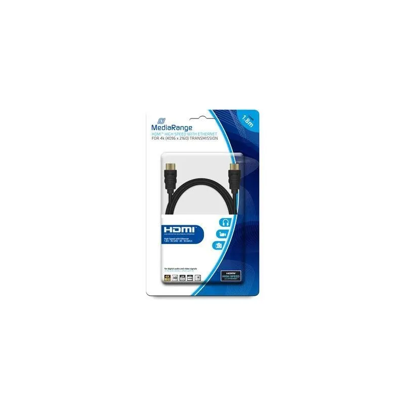 Cable hdmi-hdmi 1.8m-mrcs156 mediarange