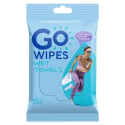 Wet wipes gowipes refresh gym 15