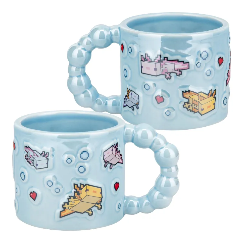 Paladone Minecraft Axolotl Bubble Shaped Mug