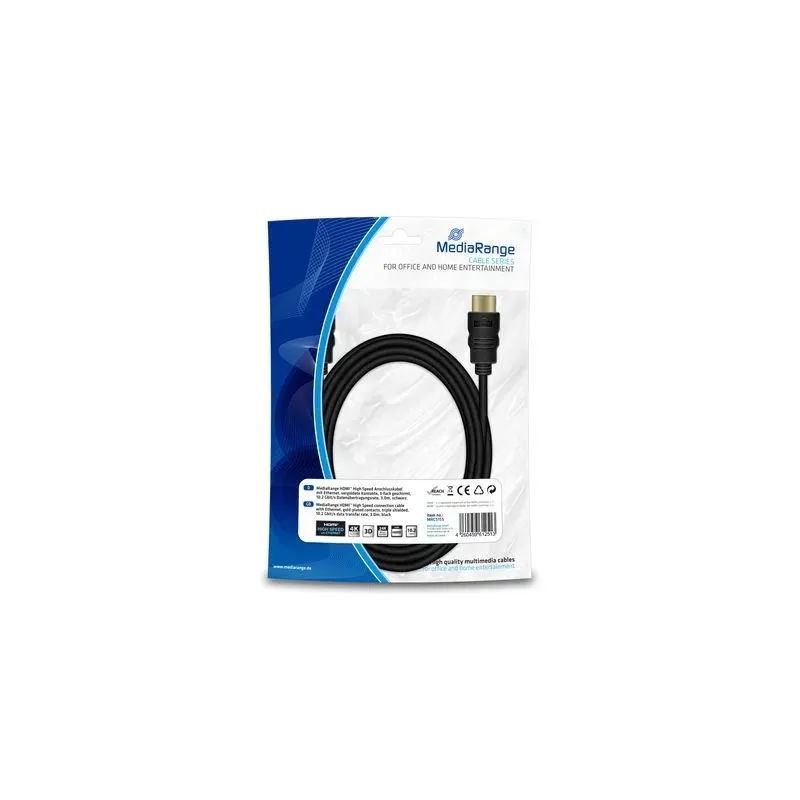 Cable hdmi-hdmi 3m-mrcs155 mediarange