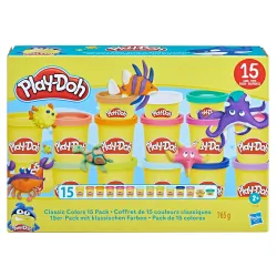 PLAY-DOH voolimismass Klassikalised värvid 15-pakk