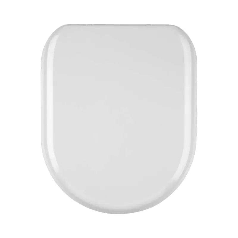 Beldray LA072771PEU7 Anti-bac D-shaped Toilet Seat, White