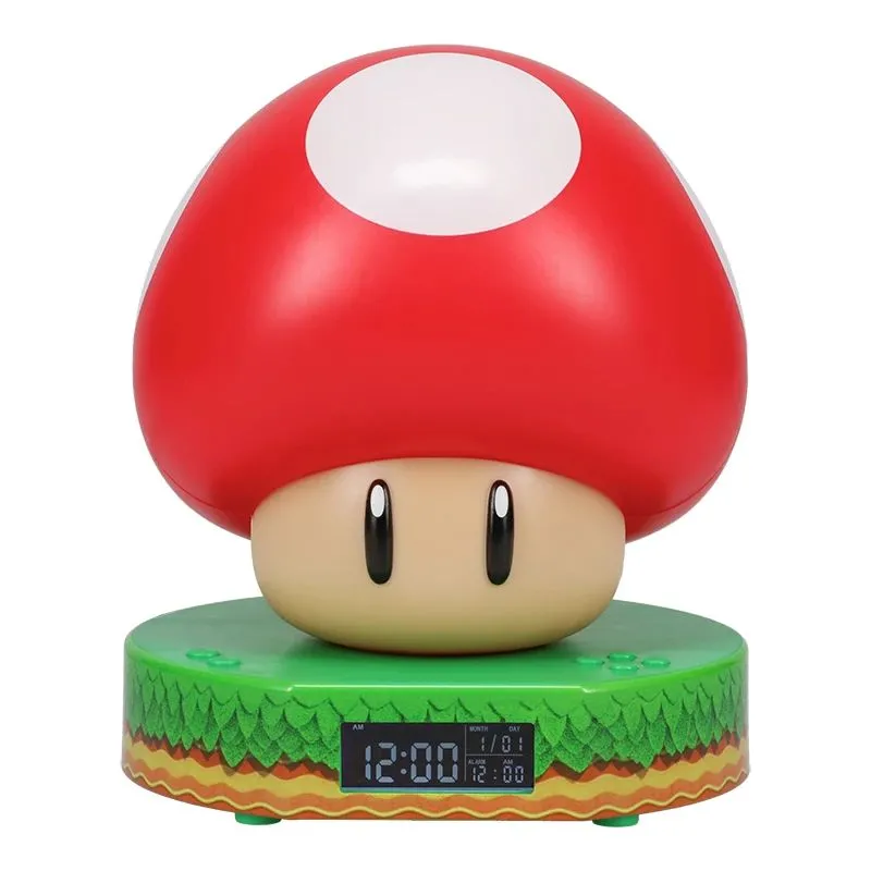 Paladone Super Mushroom Digital Alarm Clock