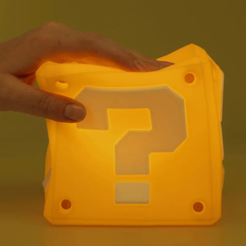 Paladone Question Block SquishyGlo Light Rechargeable