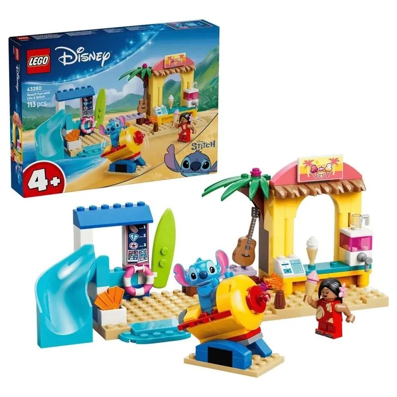Konstr paplūdimys lilo&stitch 43280