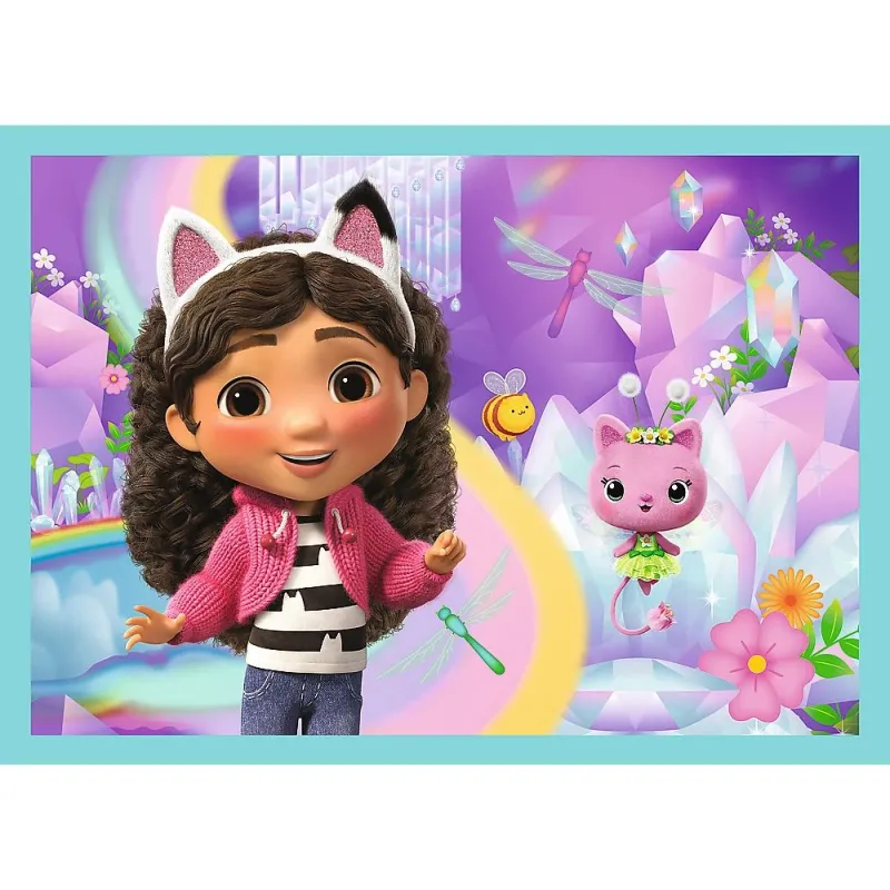 TREFL GABBY´S DOLLHOUSE Комплект пазлов 4 в1