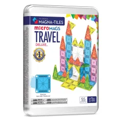 MAGNA-TILES suur magnetkonstruktori reisikomplekt, 55 osa