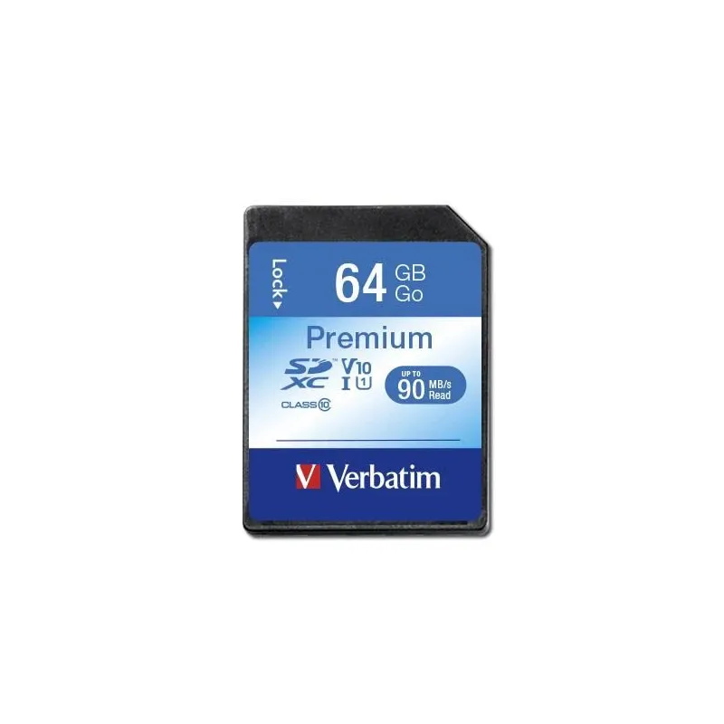 Memory sdxc 64gb uhs-i-ver44024 verbatim