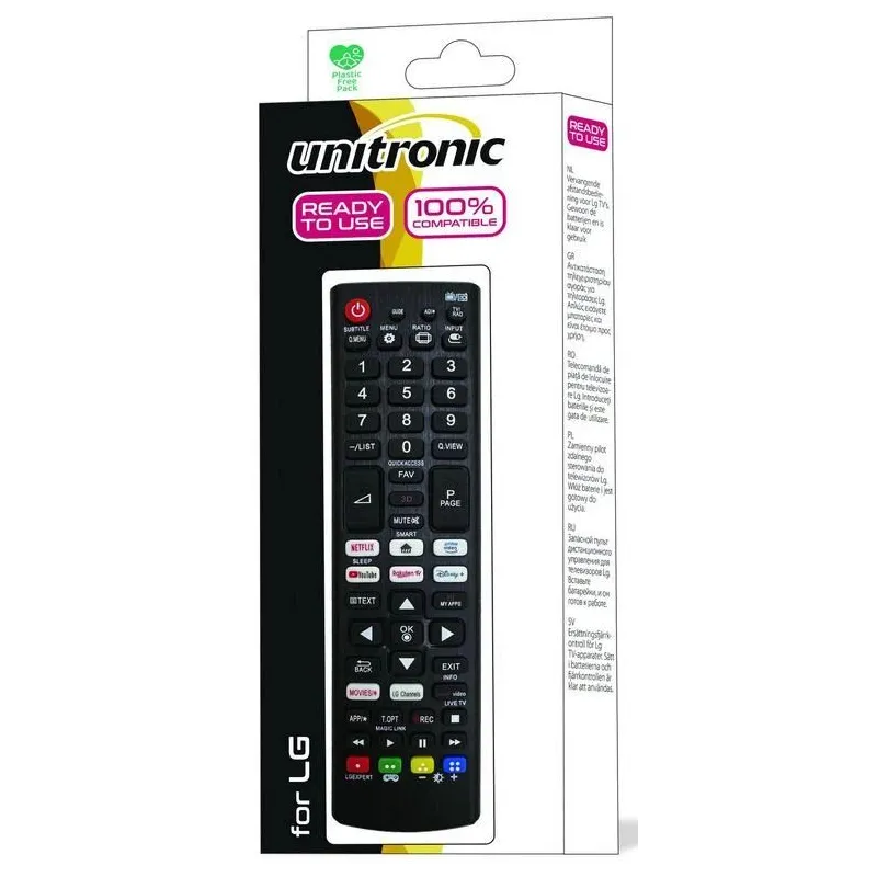 Tv remote control universal lg jl1718
