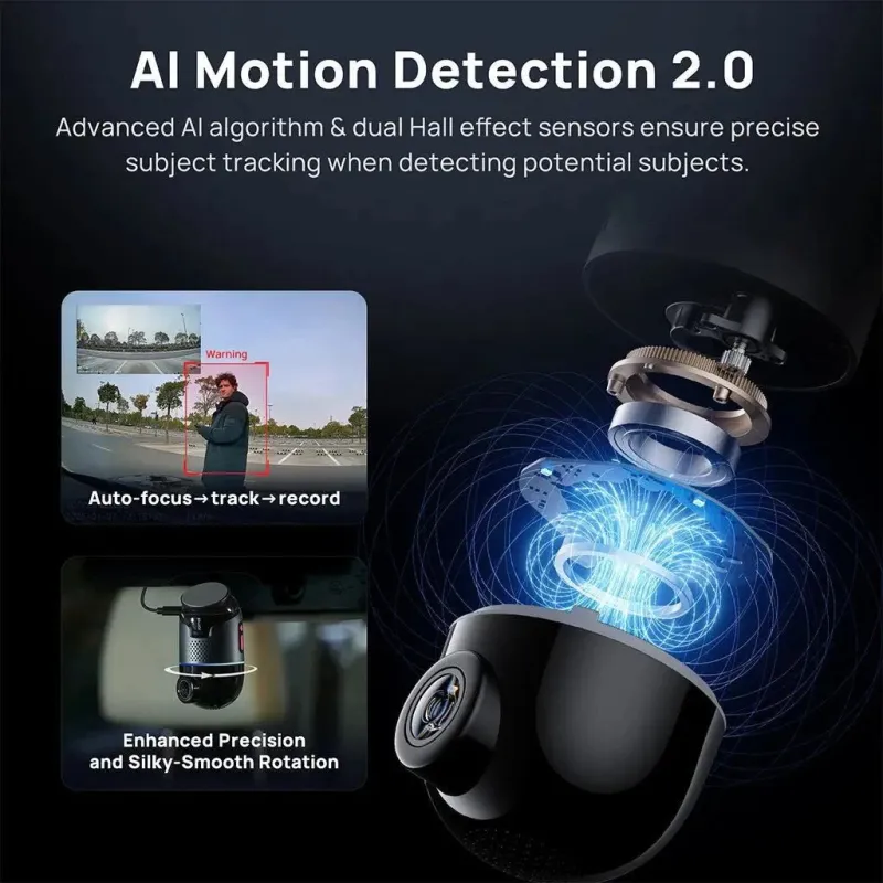 Dashcam 4k omni-x800 black 70mai