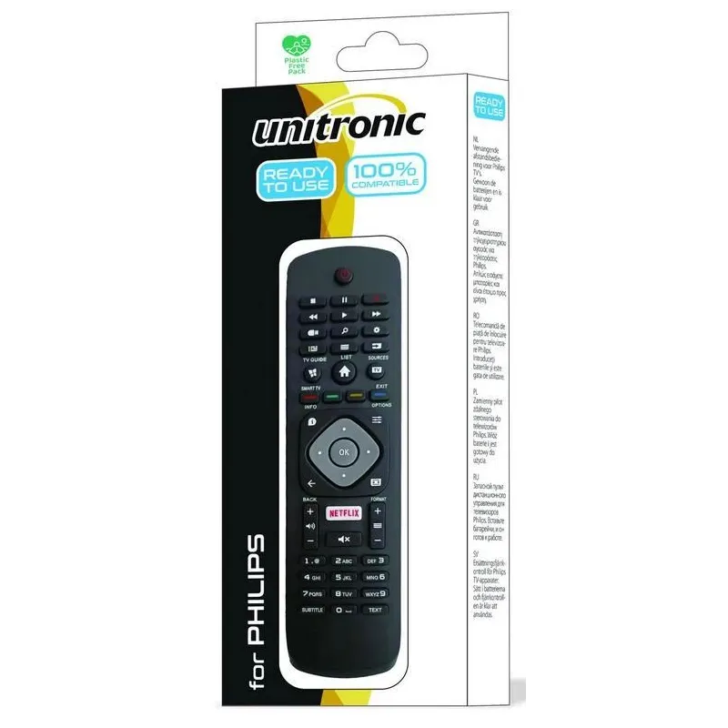Tv remote control philips jl1719