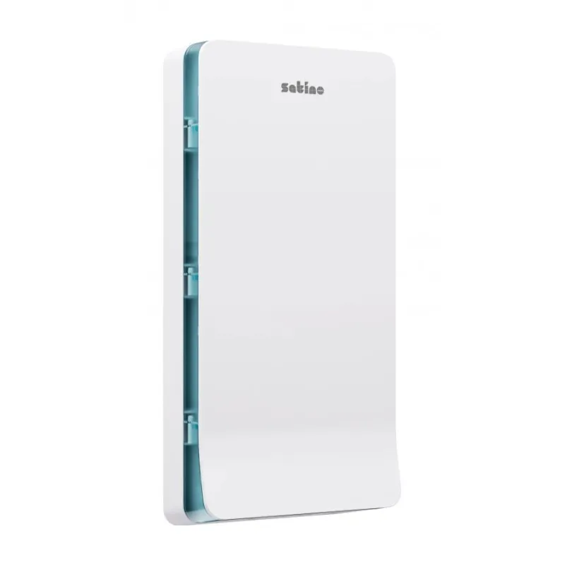 Interfold Slim folded paper towel dispenser- large PT2, Satino by WEPA