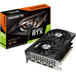Graphics Card-GIGABYTE-NVIDIA GeForce RTX 3050-8 GB-GDDR6-128 bit-PCIE 4.0 16x-Memory 14000