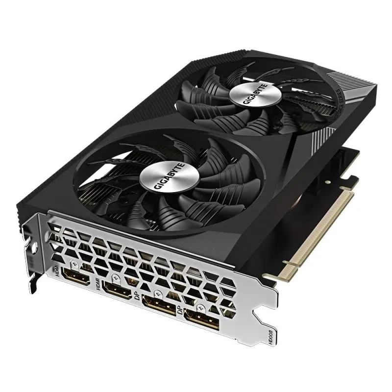 Graphics Card-GIGABYTE-NVIDIA GeForce RTX 3050-8 GB-GDDR6-128 bit-PCIE 4.0 16x-Memory 14000