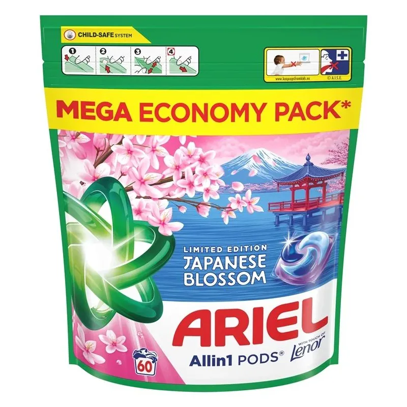 Laundry capsules japanese blossom 60ws