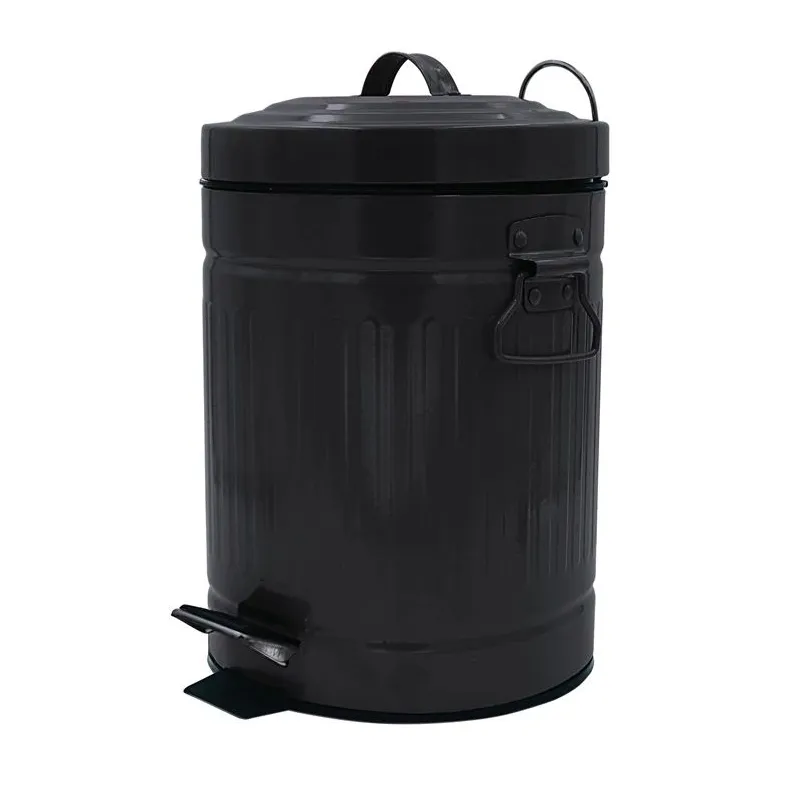 Waste basket pumba 5 liter black