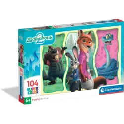Toy puzzle zootopia 2 25081