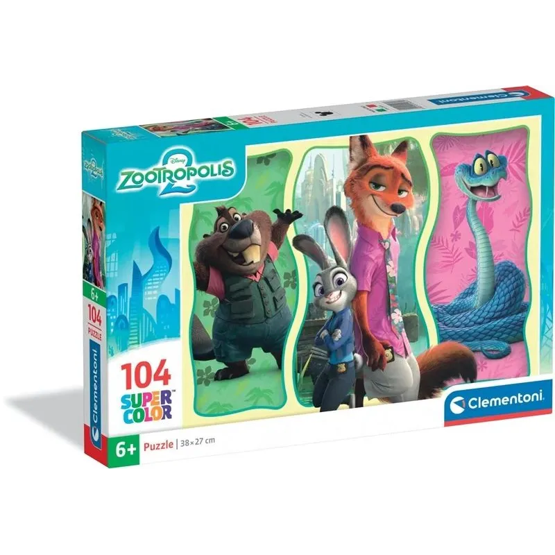 Toy puzzle zootopia 2 25081