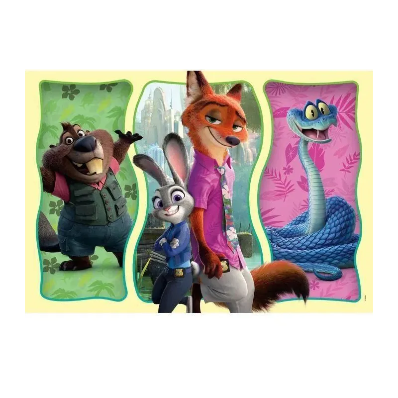 Toy puzzle zootopia 2 25081