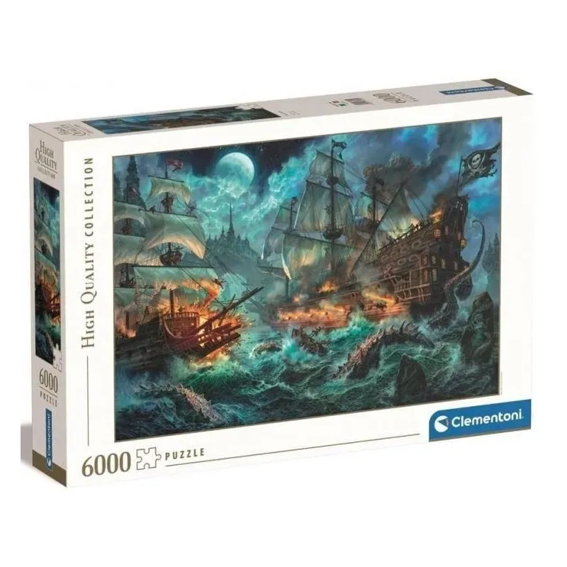 Dėlionė Pirates Battle 36530 168.6x118.4 cm 6000 vnt