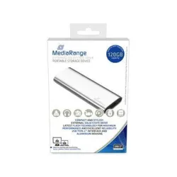 External SSD-MEDIARANGE-Read speed 450 MB-s-Write speed 420 MB-s-Form factor M.2-NVMe Yes- 120 GB-MR1100