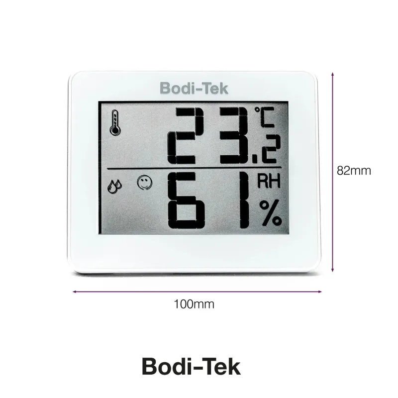 Bodi-Tek Room Thermometer And Hygrometer