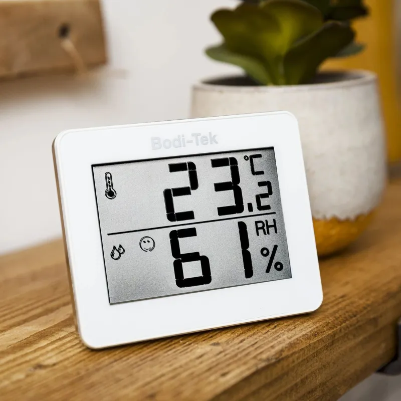 Bodi-Tek Room Thermometer And Hygrometer