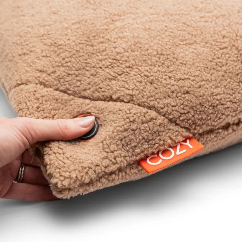 Bodi-Tek COZY Una Heated Comfort Cushion 45 x 45cm, Light Chocolate