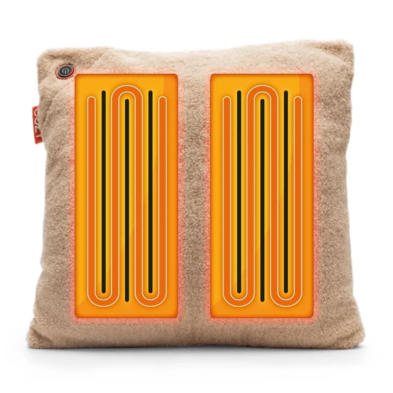 Bodi-Tek COZY Una Heated Comfort Cushion 45 x 45cm, Light Chocolate