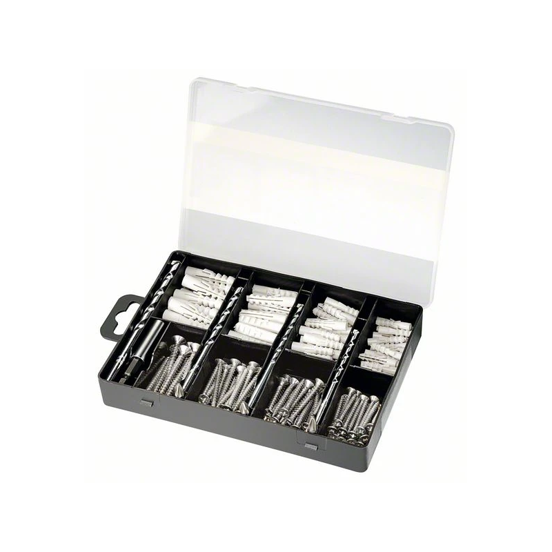 173-daļīgs stiprinājumu komplekts