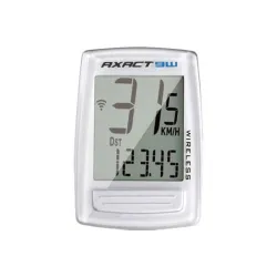 Velosipēda dators GIANT Axact 9W, bezvadu, balts