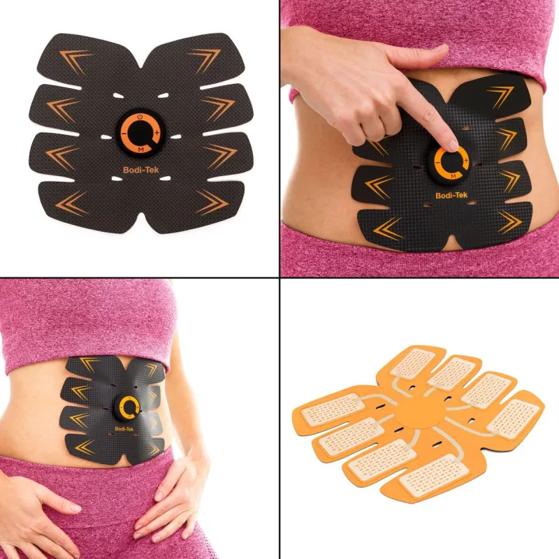 Bodi-Tek Ab Trainer Black-Orange